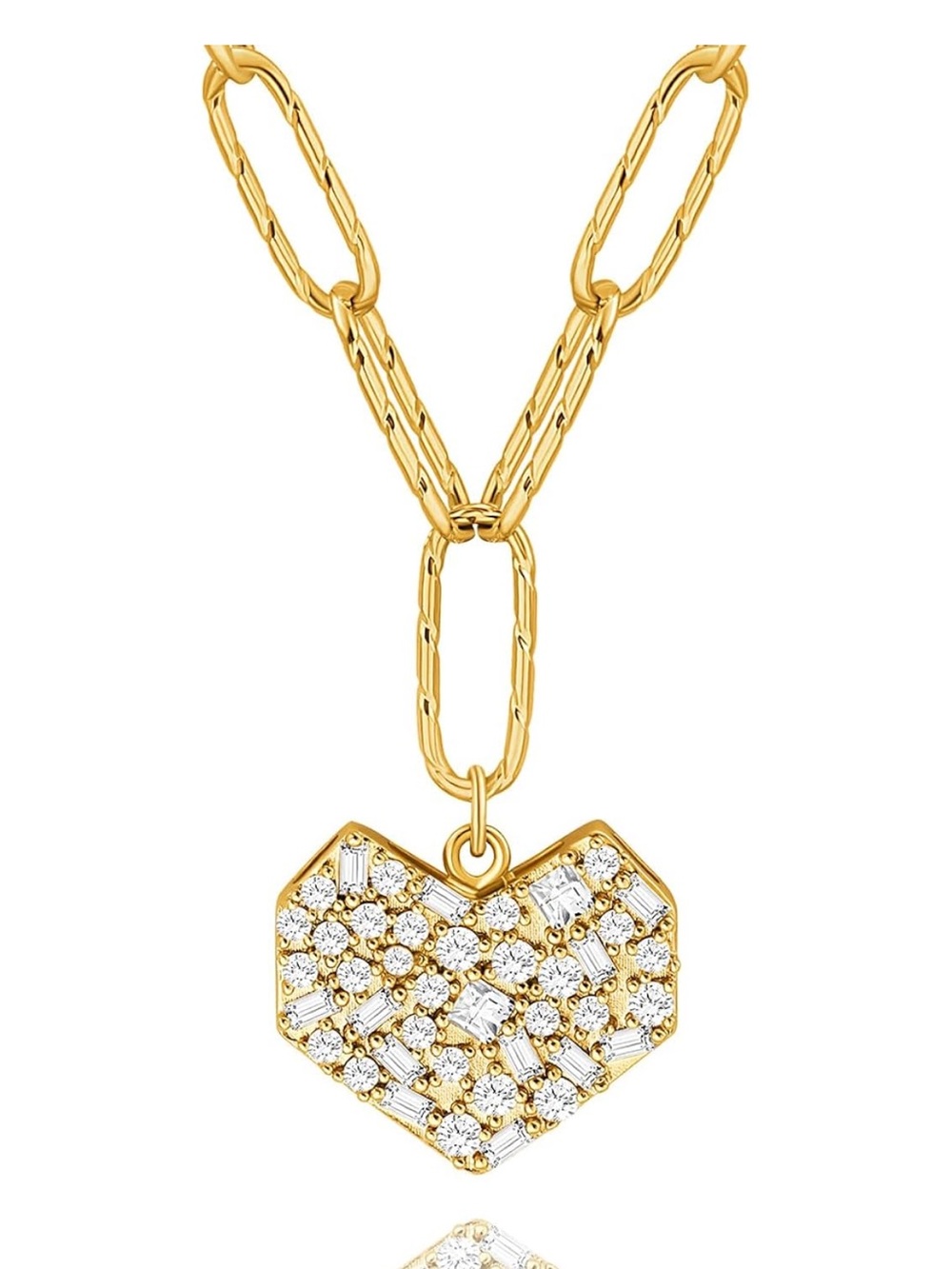 CANEVINKA 18K Gold Plate Coin Pendant Necklace for Women
